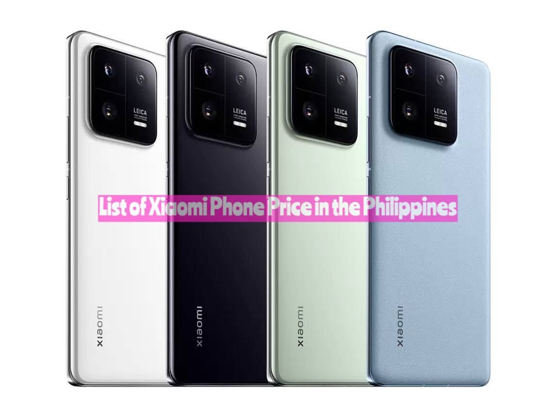 List of Xiaomi Phone Price in the Philippines